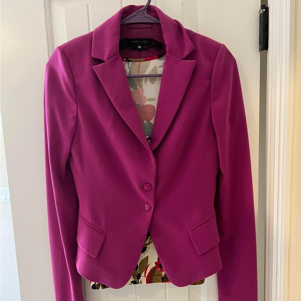 PATRIZIA PEPE • Rare Fuchsia Suit Jacket